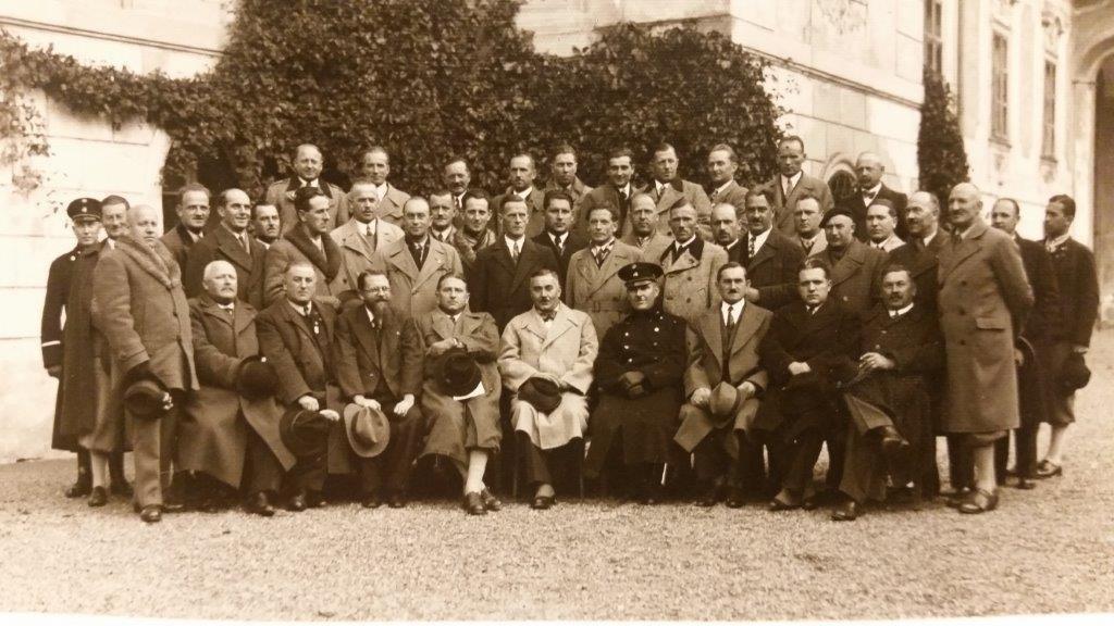 Ausflug des Gesangvereines 1936 nach Steyr 1 Jahr vor der Gründung der Polizeimusik